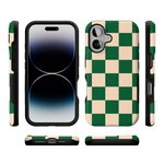 Fit Check | Green Checkerboard Case iPhone Case get.casely 