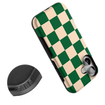 Fit Check | Green Checkerboard Case iPhone Case get.casely 