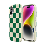 Fit Check | Green Checkerboard Case iPhone Case get.casely 