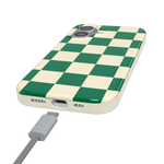 Fit Check | Green Checkerboard Case iPhone Case get.casely 