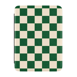 Fit Check | Green Checkerboard Kindle Case Kindle Case get.casely 7” Kindle Paperwhite 