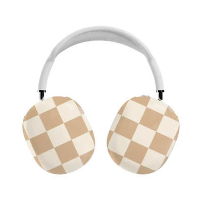 Fit Check | Neutral Checkerboard AirPods Max Case AirPods Case get.casely 
