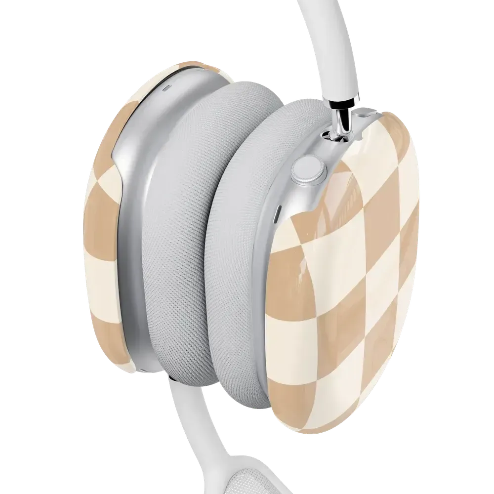 Fit Check Neutral Checkerboard AirPods Max Case - Thumbnail 4