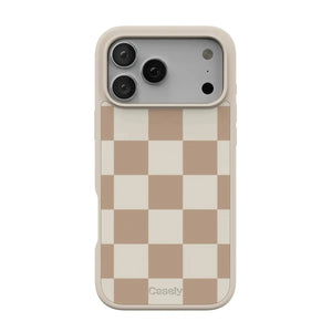 Fit Check | Neutral Checkerboard Case iPhone Case get.casely Align + MagSafe® iPhone 17 Pro Max 