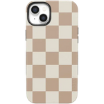 Fit Check | Neutral Checkerboard Case iPhone Case get.casely Bold + MagSafe® iPhone 14 Plus