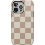 Fit Check | Neutral Checkerboard Case iPhone Case get.casely Bold + MagSafe® iPhone 15 Pro