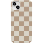 Fit Check | Neutral Checkerboard Case iPhone Case get.casely Classic + MagSafe® iPhone 14 Plus