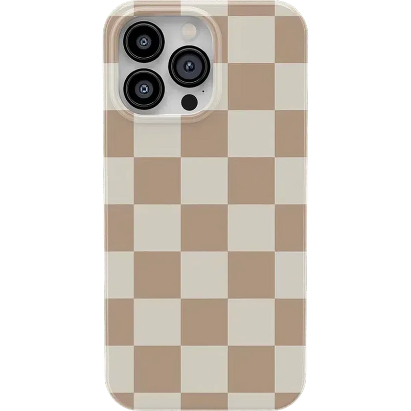 Fit Check | Neutral Checkerboard Case iPhone Case get.casely Classic + MagSafe® iPhone 14 Pro Max