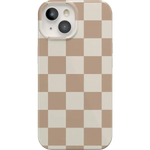 Fit Check | Neutral Checkerboard Case iPhone Case get.casely Classic + MagSafe® iPhone 15