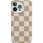 Fit Check | Neutral Checkerboard Case iPhone Case get.casely Classic + MagSafe® iPhone 15 Pro