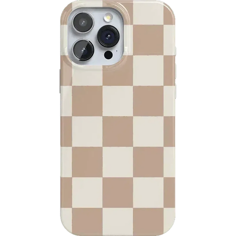 Fit Check | Neutral Checkerboard Case iPhone Case get.casely Classic + MagSafe® iPhone 16 Pro Max