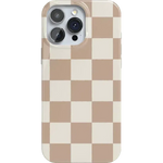 Fit Check | Neutral Checkerboard Case iPhone Case get.casely Classic + MagSafe® iPhone 16 Pro Max