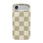 Fit Check | Neutral Checkerboard Case iPhone Case get.casely Classic + MagSafe® iPhone 17 Air 