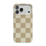 Fit Check | Neutral Checkerboard Case iPhone Case get.casely Classic + MagSafe® iPhone 17 Pro Max 