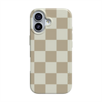 Fit Check | Neutral Checkerboard Case iPhone Case get.casely Classic + MagSafe® iPhone 17 