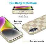 Fit Check | Neutral Checkerboard Case iPhone Case get.casely 