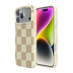 Fit Check | Neutral Checkerboard Case iPhone Case get.casely 