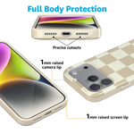 Fit Check | Neutral Checkerboard Case iPhone Case get.casely 
