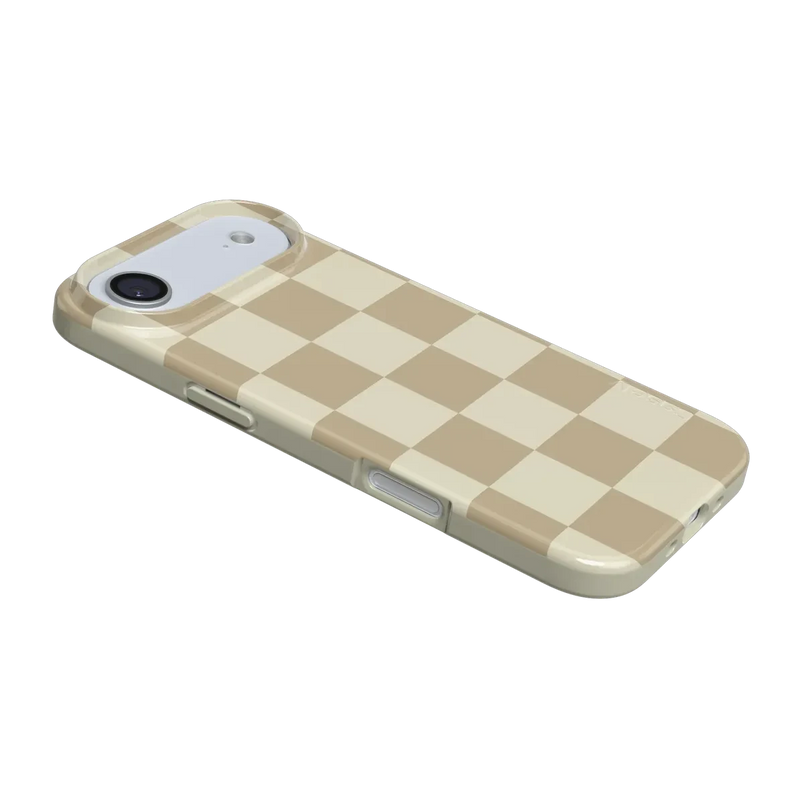 Fit Check | Neutral Checkerboard Case iPhone Case get.casely 