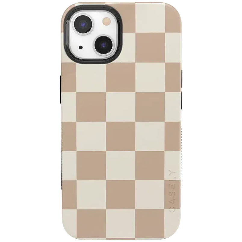 Fit Check | Neutral Checkerboard Case iPhone Case get.casely 