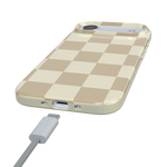 Fit Check | Neutral Checkerboard Case iPhone Case get.casely 