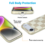 Fit Check | Neutral Checkerboard Case iPhone Case get.casely 
