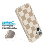 Fit Check | Neutral Checkerboard Case iPhone Case get.casely 