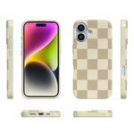 Fit Check | Neutral Checkerboard Case iPhone Case get.casely 