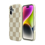Fit Check | Neutral Checkerboard Case iPhone Case get.casely 