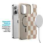 Fit Check | Neutral Checkerboard Case iPhone Case get.casely 