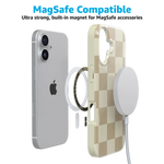 Fit Check | Neutral Checkerboard Case iPhone Case get.casely 