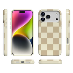 Fit Check | Neutral Checkerboard Case iPhone Case get.casely 