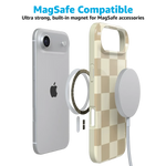 Fit Check | Neutral Checkerboard Case iPhone Case get.casely 