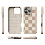 Fit Check | Neutral Checkerboard Case iPhone Case get.casely 