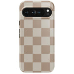 Fit Check | Neutral Checkerboard Google Pixel Case Google Pixel Case Casetry Essential Google Pixel 9 Pro XL 
