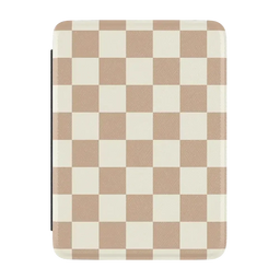 Fit Check | Neutral Checkerboard Kindle Case Kindle Case get.casely 7” Kindle Paperwhite 