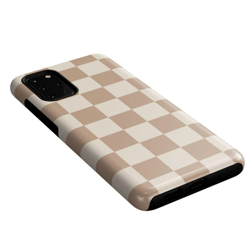 Fit Check | Neutral Checkerboard Samsung Case Samsung Case Casetry 