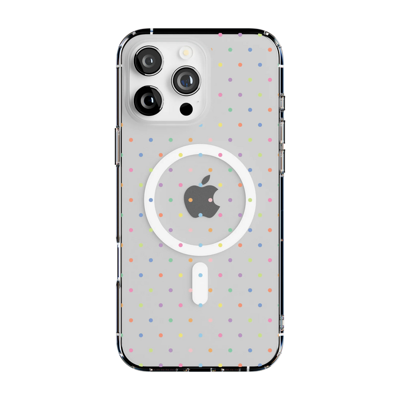 On the Dot | Rainbow Polka Dot Case
