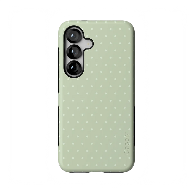 On the Dot | Green Polka Dot Case