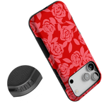 Final Rose | Red & Pink Floral Case