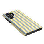 Coastline Stripes | Blue & Yellow Case
