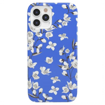 Floral Forest | Blue Cherry Blossom Floral Case iPhone Case get.casely Classic iPhone 12 Pro Max 