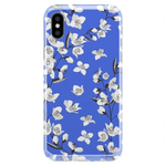 Floral Forest | Blue Cherry Blossom Floral Case iPhone Case get.casely Classic iPhone X / XS 