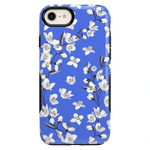 Floral Forest | Blue Cherry Blossom Floral Case iPhone Case get.casely 