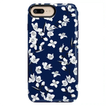 Floral Forest | Navy Cherry Blossom Floral Case iPhone Case get.casely Bold iPhone 6/7/8 Plus 