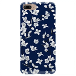 Floral Forest | Navy Cherry Blossom Floral Case iPhone Case get.casely Classic iPhone 6/7/8 Plus 