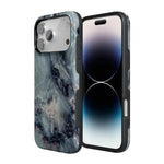 Floral Forest | Navy Cherry Blossom Floral Case iPhone Case get.casely 