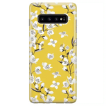 Floral Forest | Yellow Cherry Blossom Floral Samsung Case Samsung Case get.casely 