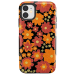 Flower Child | Bright Retro Floral Case iPhone Case get.casely Bold iPhone 11 