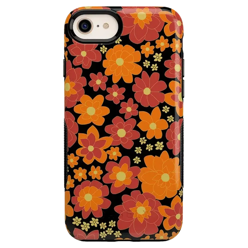 Flower Child | Bright Retro Floral Case iPhone Case get.casely Bold iPhone 6/7/8 